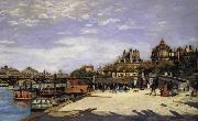 Pierre Renoir The Pone des Arts and the Institut de Frane oil on canvas